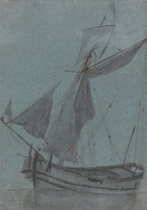Una chiatta costiera da Samuel Scott